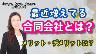 Vol142最近増えてる「合同会社」とは？ コラソン行政書士事務所 山尾加奈子 [upl. by Berkie90]