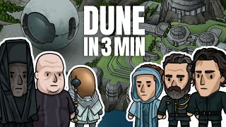 Dune Part 1 Animation Recap  Movie Map [upl. by Adniral989]