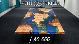 our MOST EXPENSIVE table build using DIY skills [upl. by Faubert]