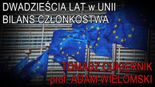 NA ŻYWO Dwadzieścia lat w Unii  bilans członkostwa  Tomasz Cukiernik prof Adam Wielomski [upl. by Eelatsyrc]