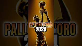 Lista Pallone doro 2024 pallonedoro vincitore [upl. by Eyatnod]