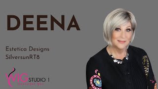 Estetica DEENA Wig Review  SilverSunRT8  CRAZY WIG LADY [upl. by Akimert104]