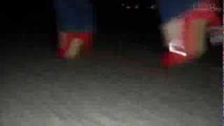 The Sound of High Heels 9  Walking Outdoor in Classic Red Stiletto Heels [upl. by Alys]