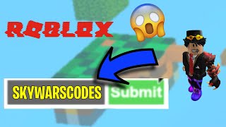 ALL WORKING ROBLOX SKYWARS CODES 2021 [upl. by Farleigh]