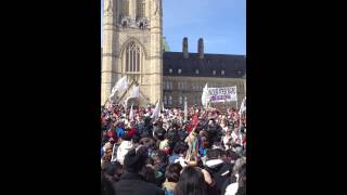 Welcoming The Journey of Nishiyuu at Parliment Hill March 25 2013  song [upl. by Gaskins582]