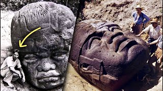 The Olmecs 50 TON Megalithic Heads amp Statues Live Presentation [upl. by Willdon]