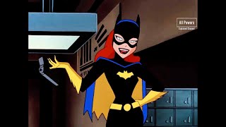 Batgirl All Fights and Weapons from Batman The Animated Series [upl. by Aiekal]