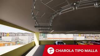 Recorrido de “Charola tipo Malla” en estacionamiento [upl. by Carew]