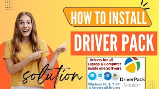 how to install driver pack solution online in windows 10  Install All Missing Driver [upl. by Oiracam]