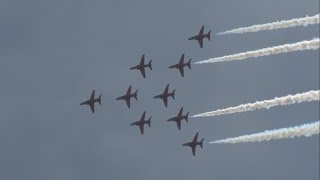 2019 Atlantic City Airshow  RAF Red Arrows [upl. by Markland999]