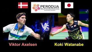 Viktor Axelsen vs Koki Watanabe [upl. by Van302]