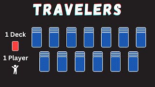 How To Play Travelers Solitaire [upl. by Rraval838]