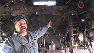 Steam Locomotive Controls Pere Marquette 1225 “The REAL Polar Expressquot HD [upl. by Tyree]