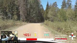 Test SolowowBaran Skoda Fabia Rally 2  Estonia 2 [upl. by Elleryt426]