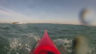 Scary Moment in a Sea Kayak [upl. by Hnahk682]