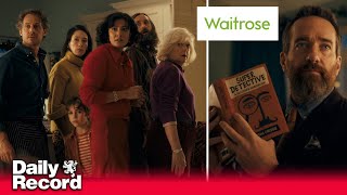 Waitrose Christmas advert sees allstar TV cast come together for twopart ‘Whodunnit’ [upl. by Haorbed675]