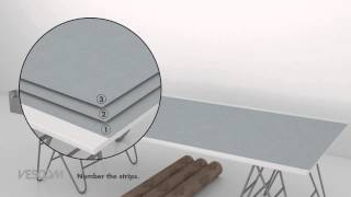 Vescom  wallcovering application instruction  Chapter 3 [upl. by Muhammad]