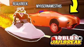 Jailbreak NEW FASTEST CAR Ultimate Speed Test  BACON VS SALAD  Roblox Jailbreak New Update [upl. by Terry]