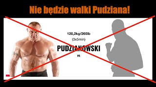 Nie będzie walki Pudziana na KSW 100 [upl. by Enelra757]