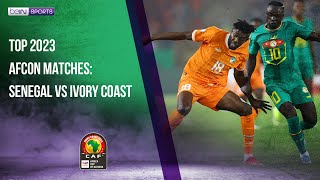 Best 2023 AFCON Matches Senegal vs Ivory Coast [upl. by Ranson979]