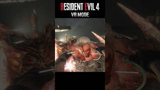 DualKnives Vs Krauser  RESIDENT EVIL 4 REMAKE VR Mode Krauser Boss Fight Knife Only residentevil [upl. by Damha]