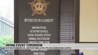 Spartanburg Co to host hiring event [upl. by Attenehs]