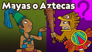 ¿Qué diferencia a los aztecas de los mayas [upl. by Nosrak228]