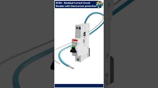 RCBO  Residual Current Circuit Breaker with Overcurrent Protection [upl. by Horne]