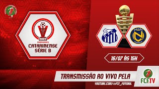 AO VIVO  CARAVAGGIO X NAÇÃO  CAMPEONATO CATARINENSE SÉRIE B 2023 [upl. by Viscardi]