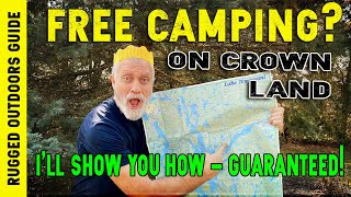 How to Find Free Camping on Crown Land in Ontario [upl. by Ettennahs]