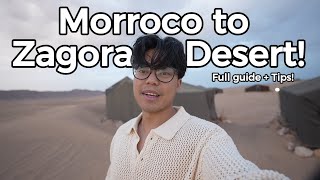 Morocco Zagora Desert Excursion Review 🇲🇦 with Tips and Guide [upl. by Irena]