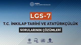 LGS  7  TC İnkılap Tarihi ve Atatürkçülük Soru Çözümleri [upl. by Zil]