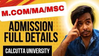 II MCOM ADMISSION UNDER CALCUTTA UNIVERSITY II pgadmissions cu calcuttauniversityadmission2024 [upl. by Ethelred]