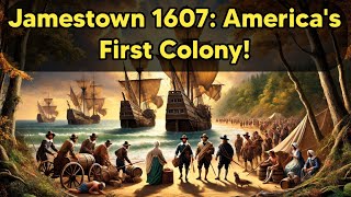 Jamestown 1607 Americas First Colony  America’s First Permanent English Settlement [upl. by Hy1]