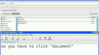 How to change OpenOffice default path of saving files [upl. by Sebastiano793]