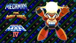 Mega Man 4 NES  Bright Mans Stage  Mega Man The Wily Wars Style Cover [upl. by Thielen]