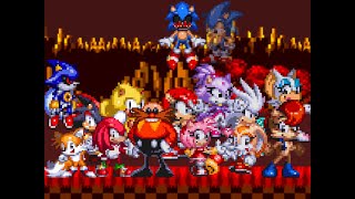 ROUGHER THAN THE REST OF THEM  Sonic exe spirits of hell Knuckles Solo [upl. by Abagail232]