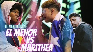 EL MENOR 👶 VS MARITHEA 👑 EL MENOR PRIME 🔥🚀  SEMIFINAL FMS INTERNACIONAL [upl. by Arimay]