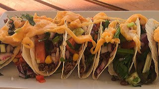 TACO 🌮TARİFİEVDE KOLAY TAKO 🌮TARİFİMEKSİKA 🇲🇽MUTFAĞINDAN TACO YEMEK ADASI [upl. by Elleira]