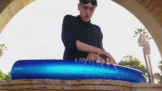 Hydraulophone at Stanford University at sunset [upl. by Joline]