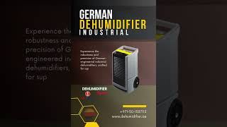 Precision Humidity Control German Dehumidifiers for Industrial and Commercial use dehumidifier [upl. by Allmon]