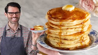 FLUFFY Pancakes Recipe [upl. by Pace]