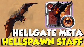 Testing HELLSPAWN STAFF in HELLGATE  Albion Online 2023 [upl. by Barbara-Anne]