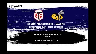 Stade Toulousain  Wasps  La bandeannonce [upl. by Nadeau]