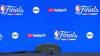 Dallas Mavericks Game 3 Media Availability   NBAFinals presented by YouTube TV [upl. by Arodoet]