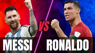 Messi Vs Ronaldo comparison cr7 [upl. by Noffets]