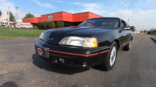 Test Drive 1988 Ford Thunderbird Turbo Coup Vanguard Motor Sales 5595 [upl. by Queri]