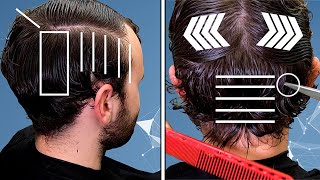 How to Cut Mens Curly Hair  Mens Haircut Tutorial  Learn Shear work [upl. by Karlyn]