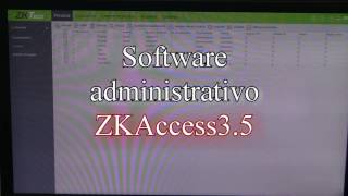 ZKAccess35 Software [upl. by Ferrick146]