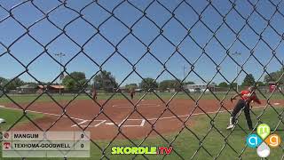 Mangum at TexhomaGoodwell Fastpitch [upl. by Weihs]